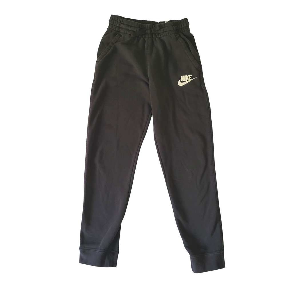 Nike NSW Club Fleece LBR Joggers Black Boys Large CI2911-010 Sweat Pant Athletic